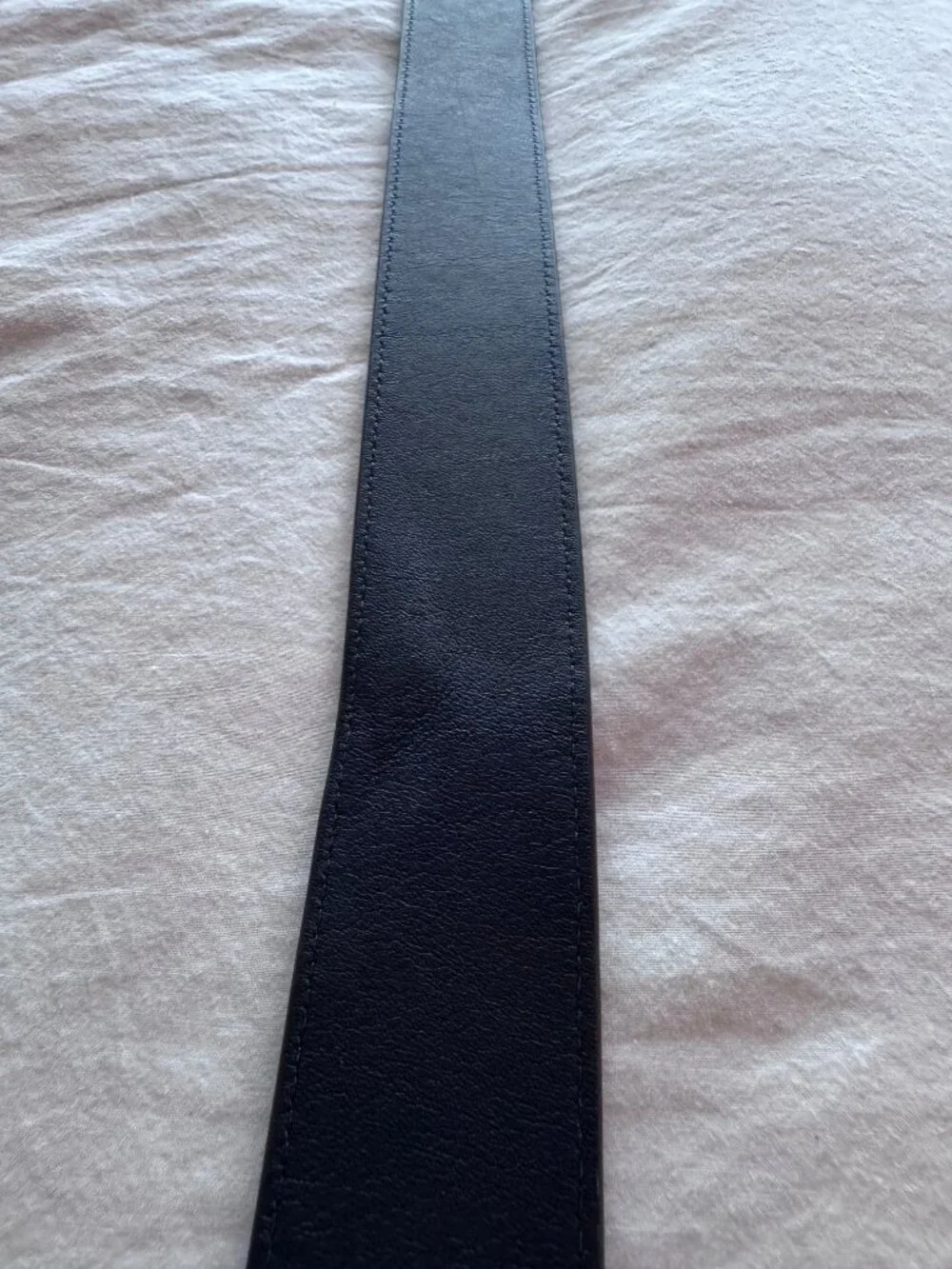 Tory Burch Miller 1.5” Reversible Double T Belt Size M